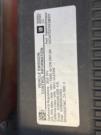 2019 Chevrolet Silverado 2500 HD LTZ