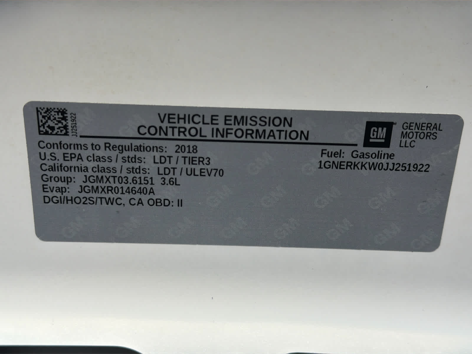 2018 Chevrolet Traverse Premier