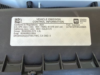 2024 GMC Savana Cargo 2500 Work Van