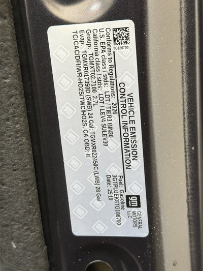 2026 GMC Sierra 1500 Elevation