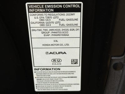 2023 Acura MDX w/A-Spec Package