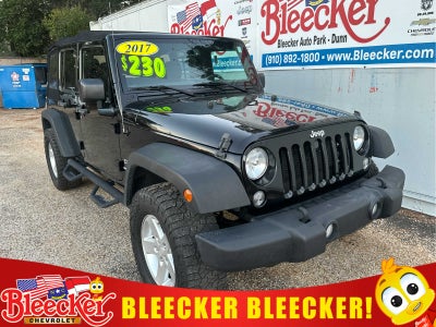2017 Jeep Wrangler Unlimited Sport