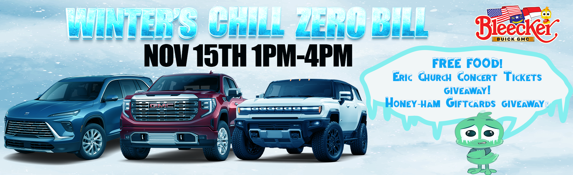 Winter Chill Zero Bill Event